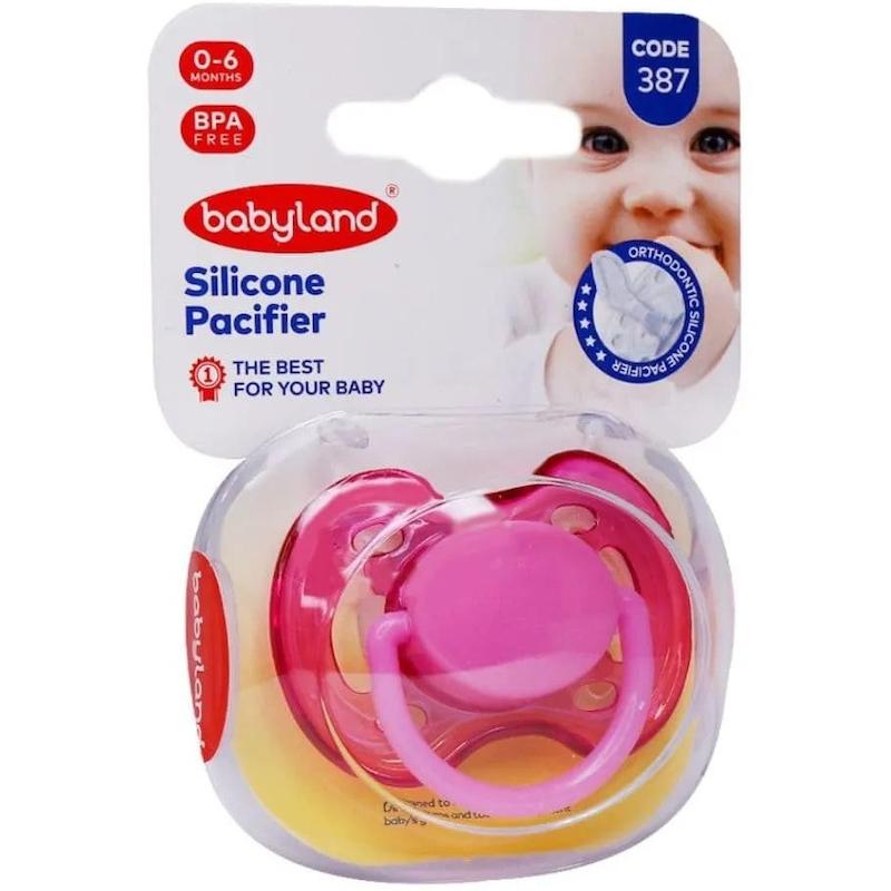 پستانک شفاف ۰تا۶ماهگی بیبی لند