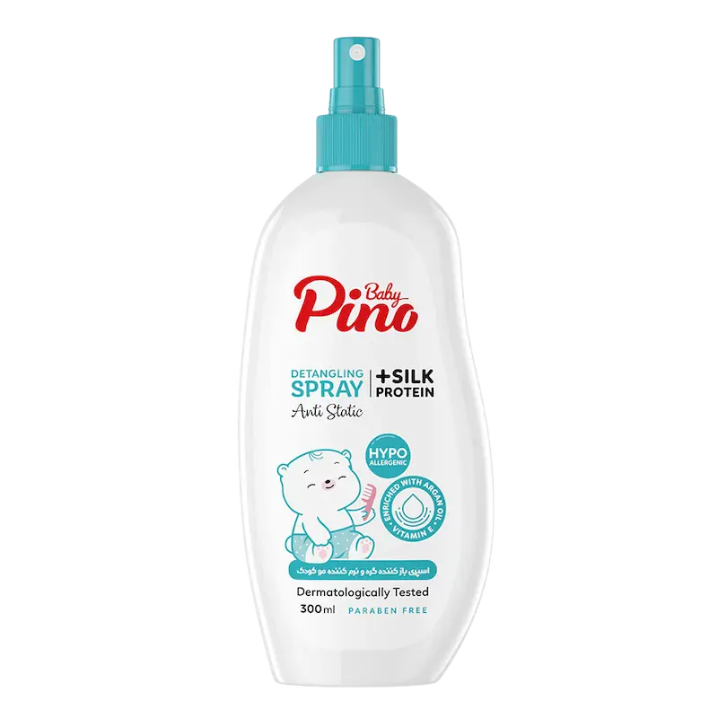 اسپری گره باز کن کودک مناسب برای انواع مو پینو