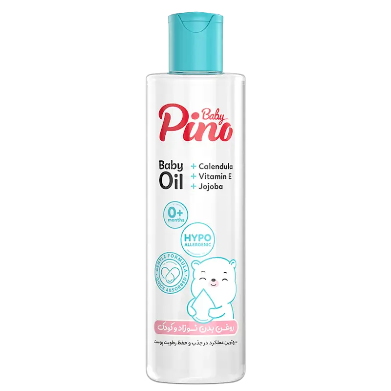 روغن بدن کودک پینو