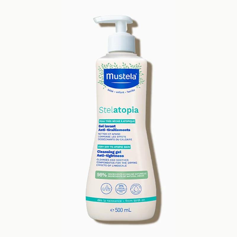 شامپو سر وبدن نوزاد مدل استلاتوپیا ۵۰۰ میل موستلا Mustela