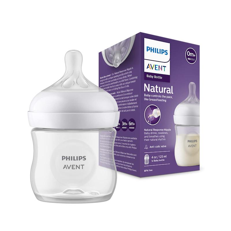 شیشه شیر نچرال ۱۲۵ میلی‌لیتر فیلیپس اونت PHILIPS AVENT سری UltraSoft
