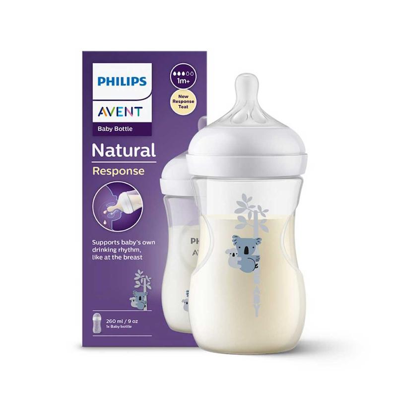 شیشه شیر نچرال ۲۶۰ میلی لیتر فیلیپس اونت PHILIPS AVENT سری Response