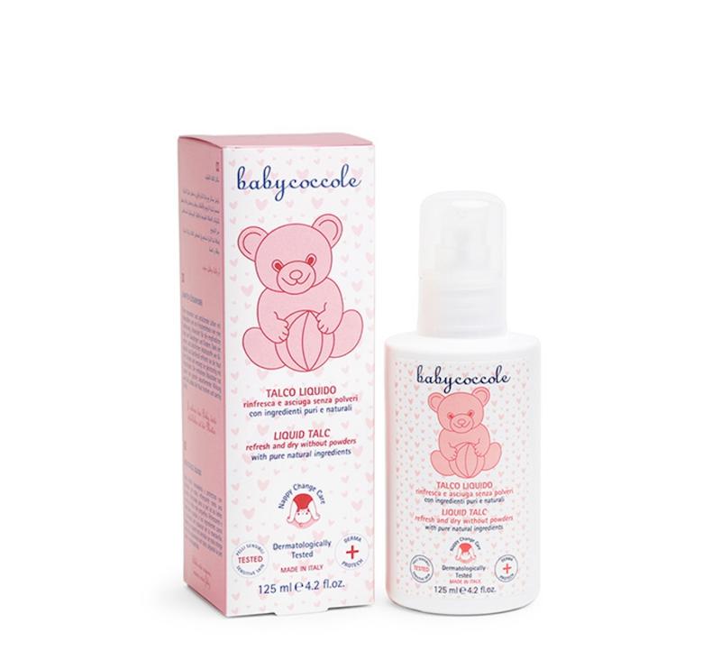 پودر مایع تالک بی بی کوکول (اورجینال طرح جدید) BabyCoccole