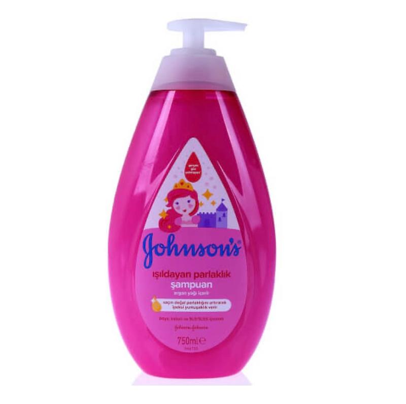 شامپو جانسون صورتی حاوی عصاره آرگان Johnsons