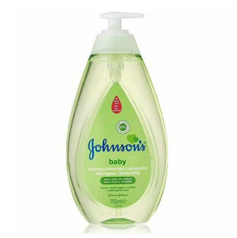 شامپو پمپی سر و بدن بچه جانسون 750 میل Johnsons