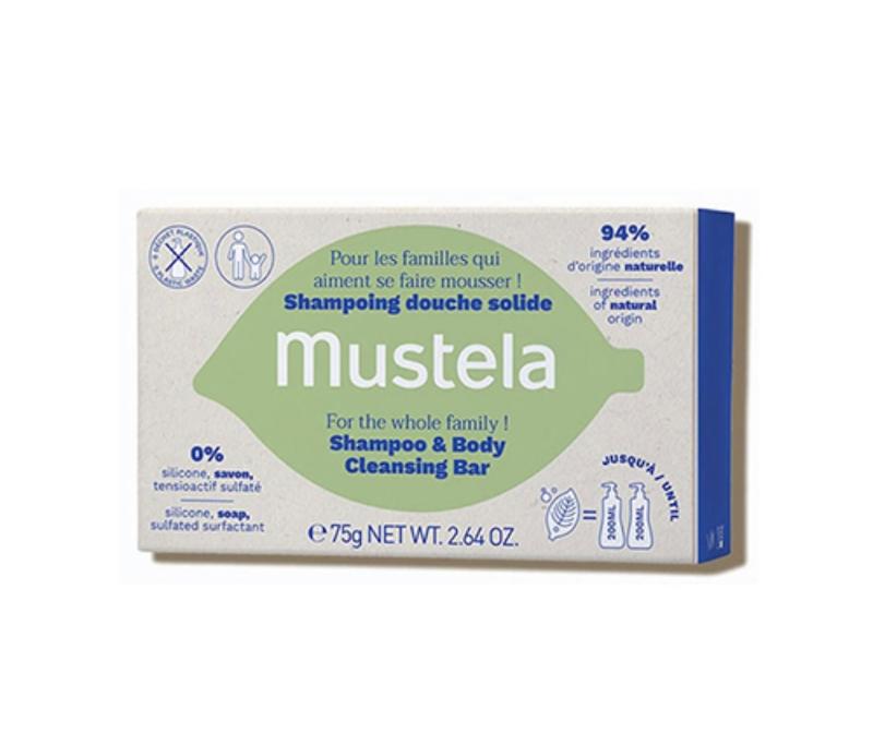 صابون شستشوی سر و بدن کودک موستلا Mustela