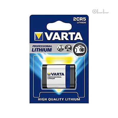 باتری لیتیومی وارتا مدل 2CR5 Varta Lithium Battery