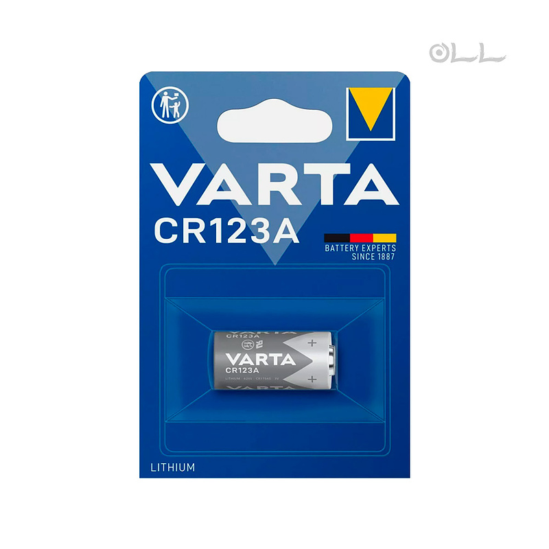 باتری لیتیومی وارتا مدل  Varta Photo Battery CR123A ACC New