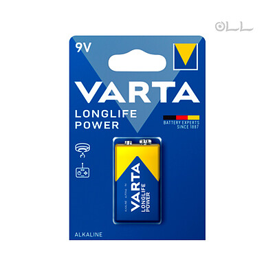 باتری کتابی وارتا مدل  Varta Longlife Power 9V