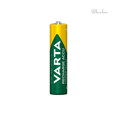 باتری نیم قلمی قابل شارژ وارتا مدل  Varta Recharge Accu Power AAA 550 mAh