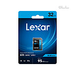 کارت حافظه SDHC لکسار ظرفیت 32 گیگابایت مدل Lexar High-Performance x633 Blue Series 