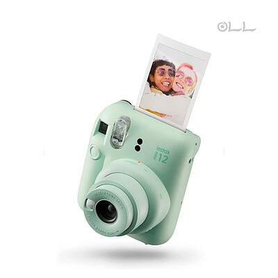 دوربین چاپ فوری Instax Mini 12 فوجی فیلم / Mint Green