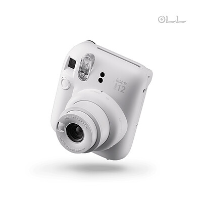 دوربین چاپ فوری Instax Mini 12 فوجی فیلم / Clay White