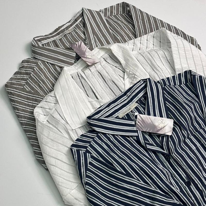 شومیز راه راه SHEPARIS کد:  5004