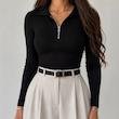 پولوشرت زیپ دار کد: 4081