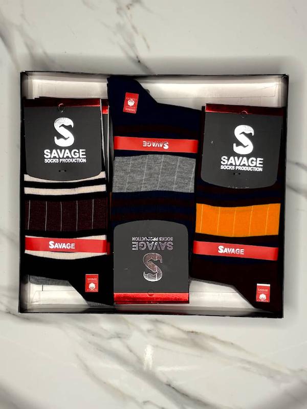 جوراب ساق بلند مردانه طرح دورینگ