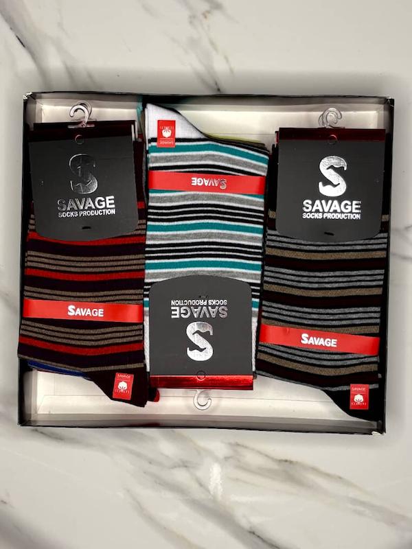 جوراب ساق بلند مردانه طرح آنتیک