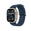 ساعت هوشمند اپل مدل Ultra 2 Titanium Case Ocean Band 49mm، 