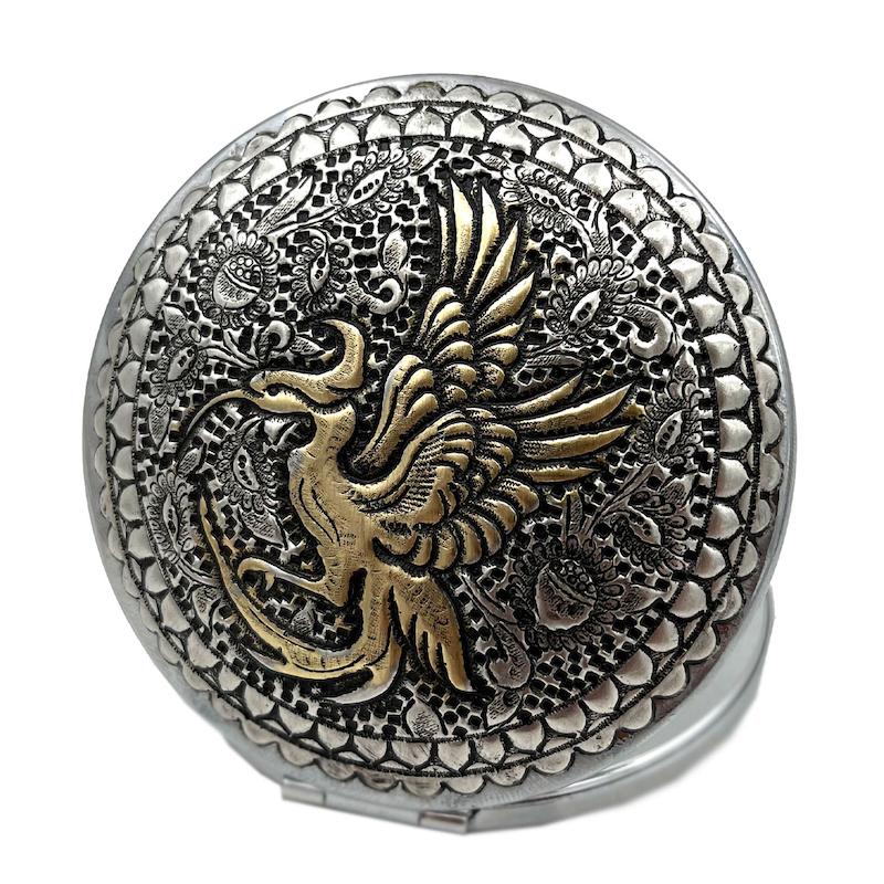 آینه جیبی مدل سیمرغ