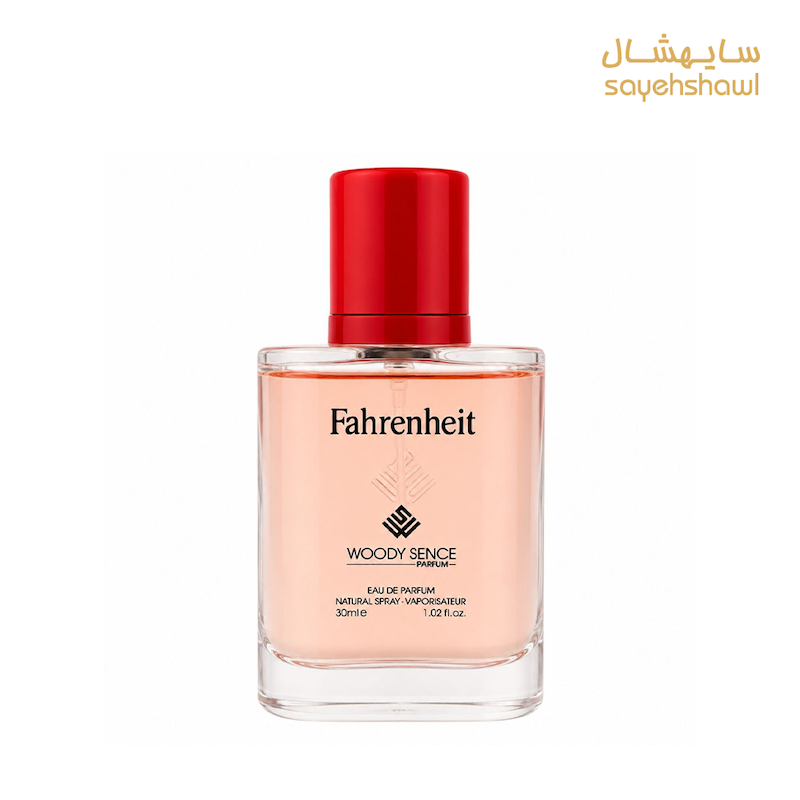 عطر جیبی مردانه وودی سنس مدل فارنهایت Fahrenheit 