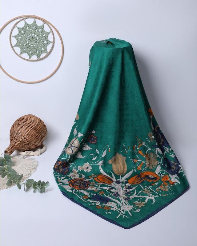 روسری ساتن ابریشم