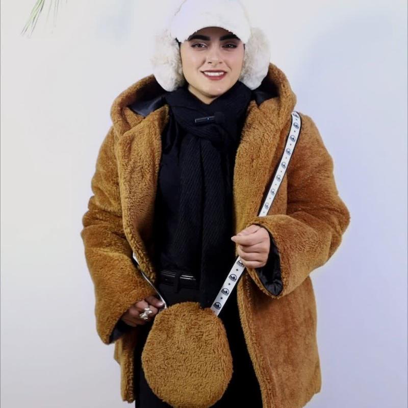 ست کاپشن و کیف تدی کد3234