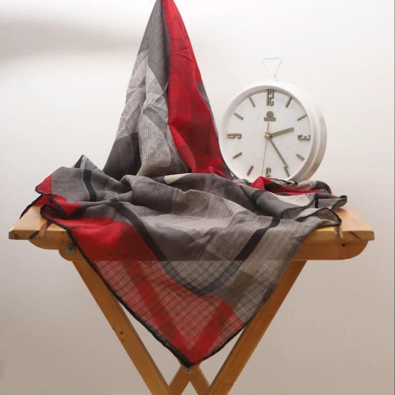 روسری نخی قواره بزرگ کد 9091