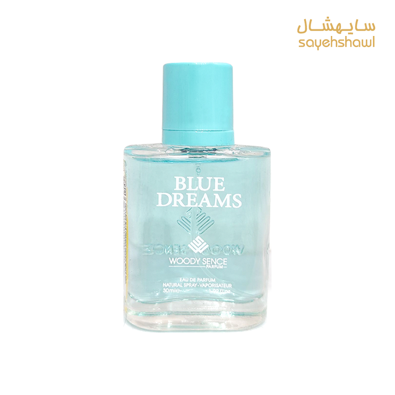 عطر جیبی وودی سنس مدل بلو دریم Blue Dreams