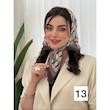 مینی اسکارف کد 3519/قهوه ایی