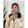 مینی اسکارف کد 3519/قهوه ایی