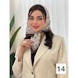 مینی اسکارف کد 3519/قهوه ایی
