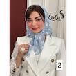 مینی اسکارف کد 3519/پروانه ایی