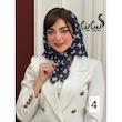 مینی اسکارف کد 3519/پروانه ایی