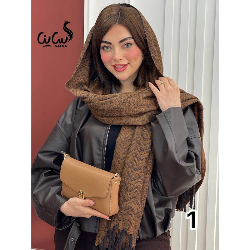 شال موهر ریشه دار کد 3568