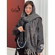 شال موهر ریشه دار کد 3568