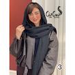 شال بوکله ساده دورریش  کد 3595