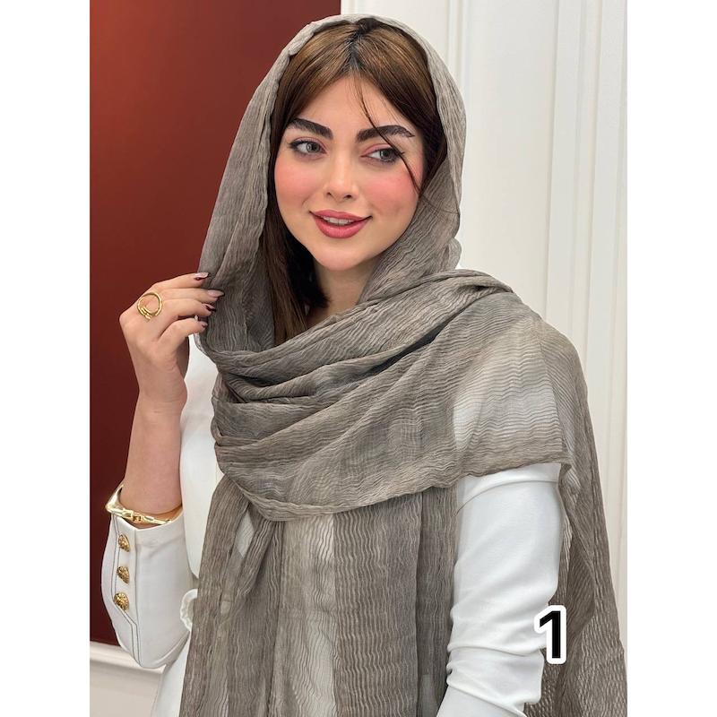 شال بهاره نخی میله ای کد 3868