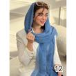 شال ساده نخی چروک بهاره دوریش کد 3895