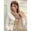 شال مجلسی ابریشم نخ ساده کد 3870