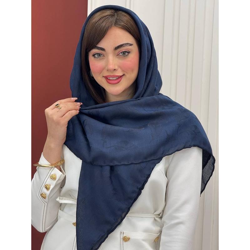 روسری نخی طرح برگ کد 3778