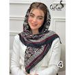 روسری نخی گلدار کد 3811