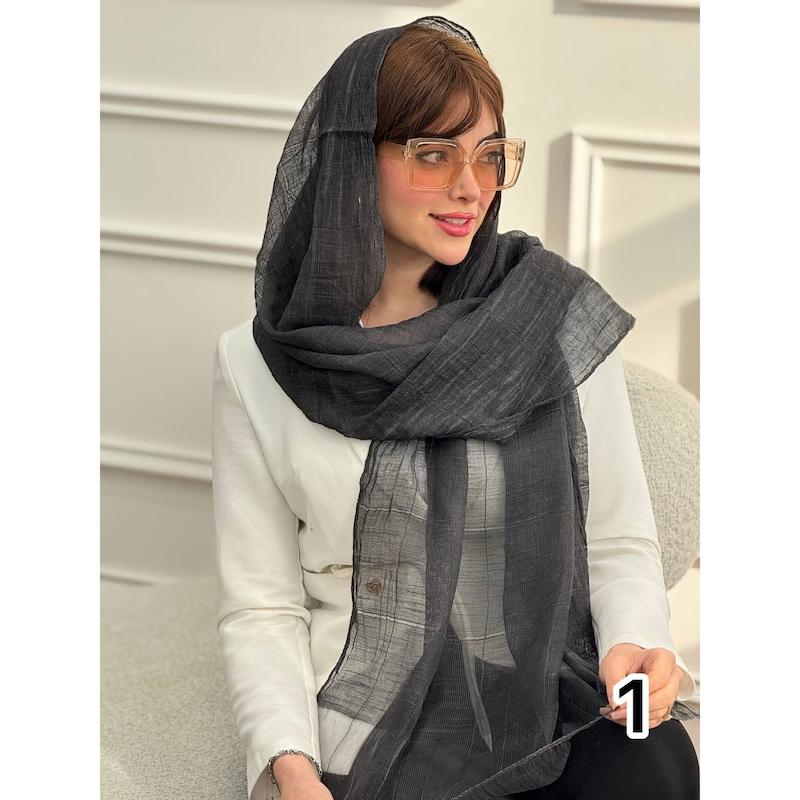 شال مجلسی ابریشم نخ تافته دستک تور کد 3902