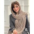 شال حریر نخ گل آفتابگردون دورگان کد 3861