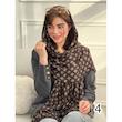 شال پلیسه نخی دورگان Guess کد 3918