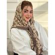 روسری  نخی گارزا ژاکارد کد 4108