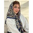 روسری  نخی گارزا ژاکارد کد 4108