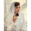 شال ساده نخی بهاره کبریتی دور ریش کد 4097