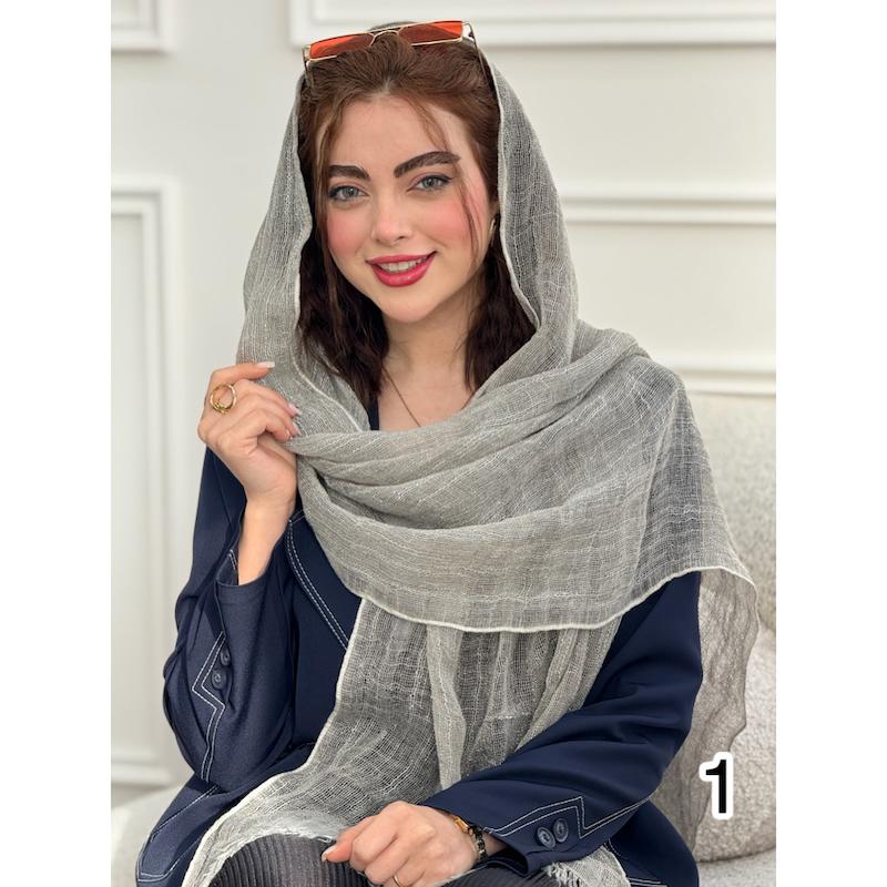 شال نخی کنفی حصیری بهاره کد 3916