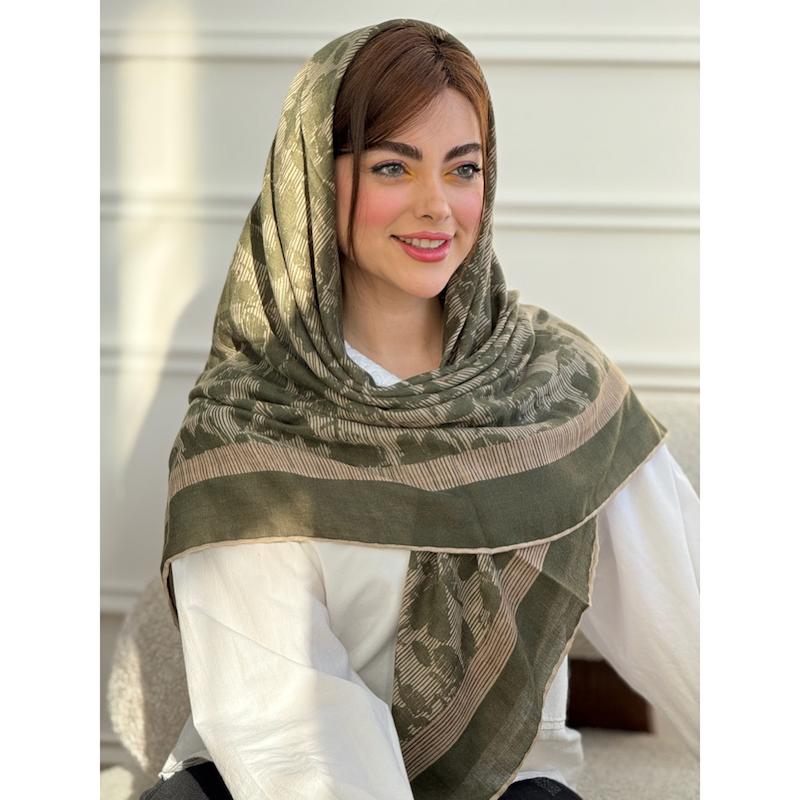 روسری نخی بهاره سایه کد 4192