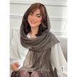 شال کنفی دور ریش ساده کد 4265
